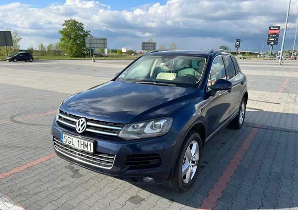 samochody osobowe Volkswagen Touareg cena 53900 przebieg: 254000, rok produkcji 2013 z Gliwice